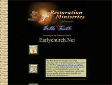 Tablet Screenshot of earlychurch.net